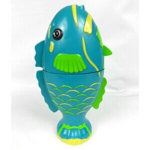 Carnival Cruise Lines Tropical Fish Blue Green Novelty Sipper Plastic Cup Ship